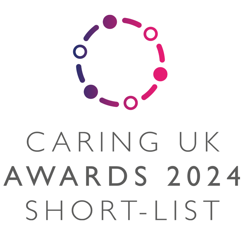 Caring UK Awards 2024 short-list logo