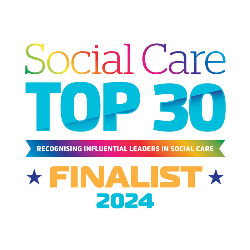 Social Care Top 30 Finalist logo