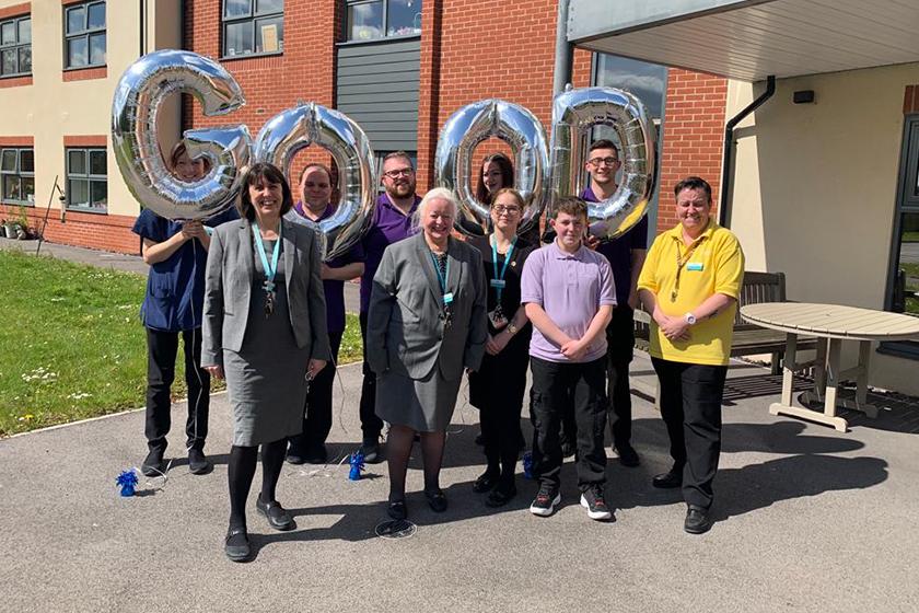 the team at our Briggs Lodge Residential and Nursing Home, our care and nursing home in Devizes