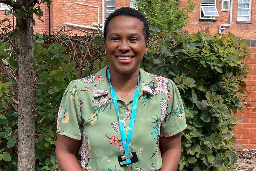 Masline Chitura who has just been shortlisted for the Julie Bolus Rising Star Nursing Award 