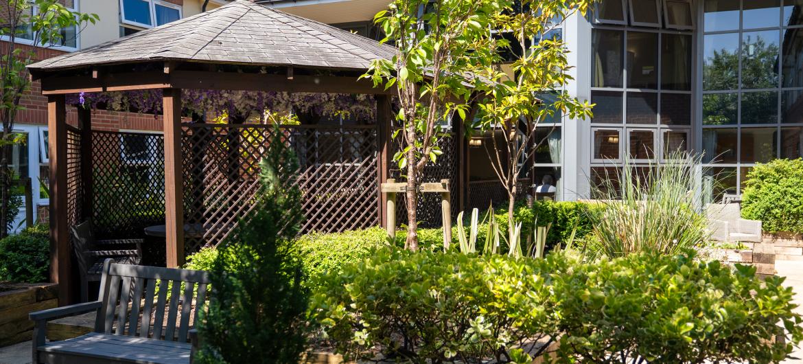 Garden at Briarscroft Care Home