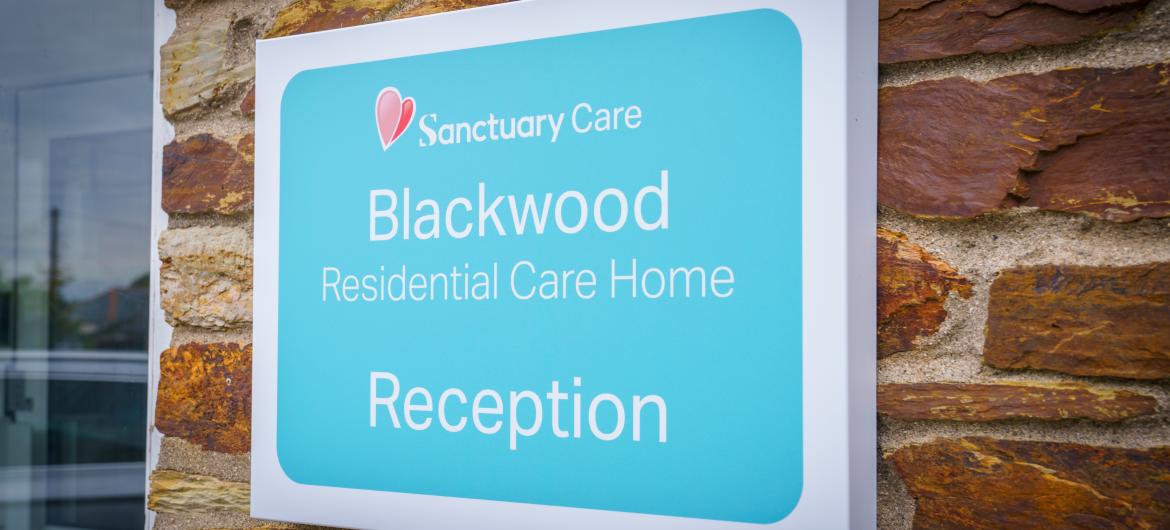Care home exterior - Blackwood
