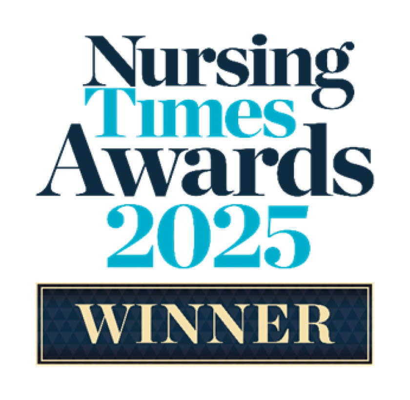 Nursing Times Awards 2025 Winner Logo Nursing Times Awards 2025 Winner Logo