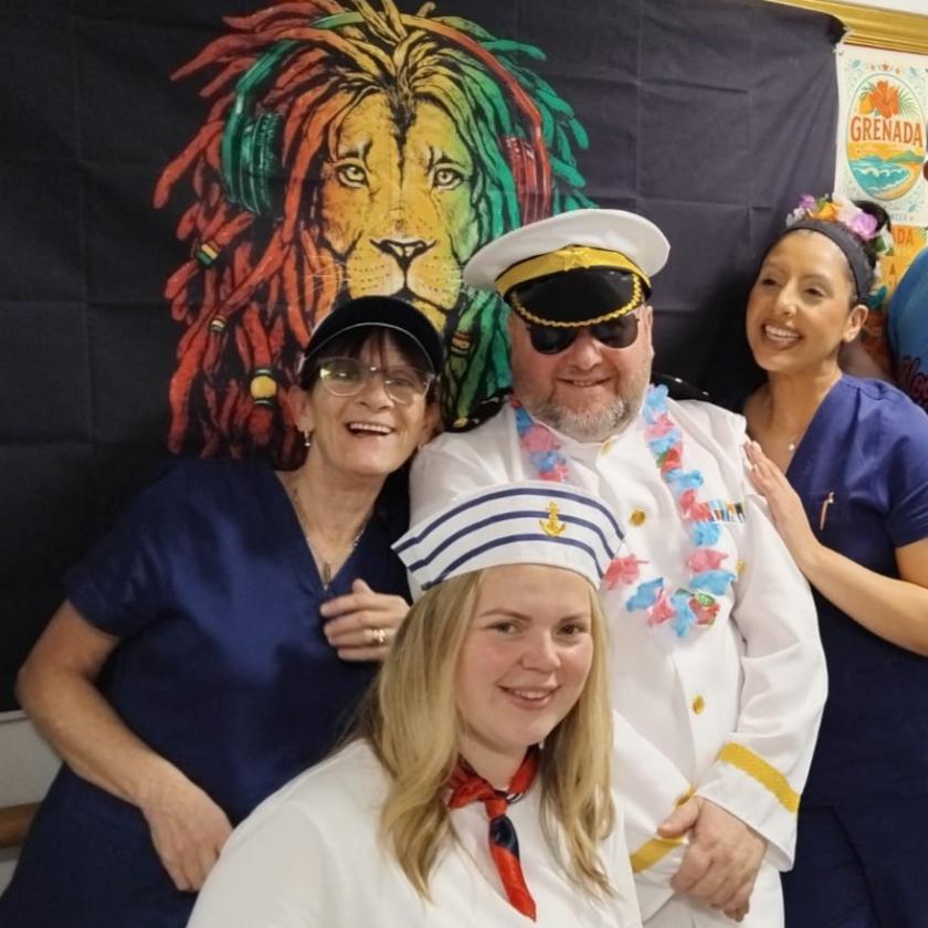 Caribbean cruise at Brambles