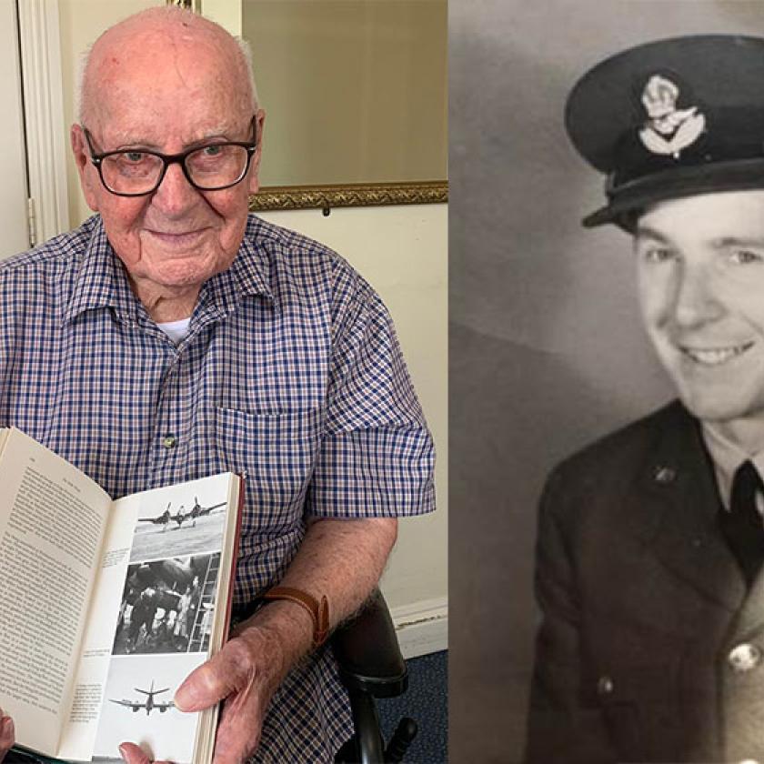 Arthur Steel, Arthur Steel, a resident at Beach Lawns Residential and Nursing Home in Weston-super-Mare now and during the war